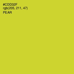 #CDD32F - Pear Color Image