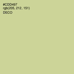 #CDD497 - Deco Color Image