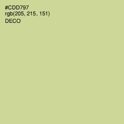 #CDD797 - Deco Color Image