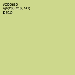 #CDD88D - Deco Color Image