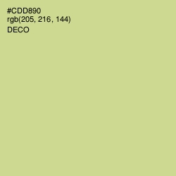 #CDD890 - Deco Color Image
