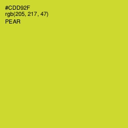 #CDD92F - Pear Color Image