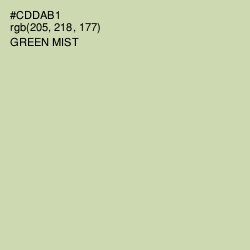 #CDDAB1 - Green Mist Color Image