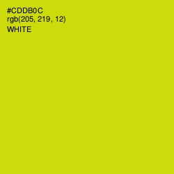 #CDDB0C - Bird Flower Color Image