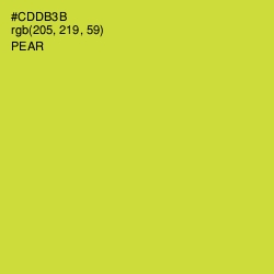 #CDDB3B - Pear Color Image