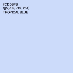 #CDDBFB - Tropical Blue Color Image