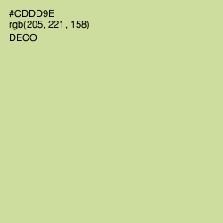 #CDDD9E - Deco Color Image