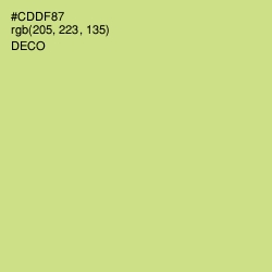 #CDDF87 - Deco Color Image