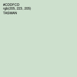#CDDFCD - Tasman Color Image