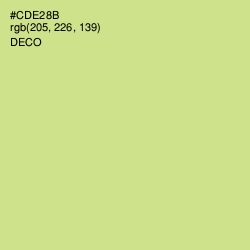 #CDE28B - Deco Color Image