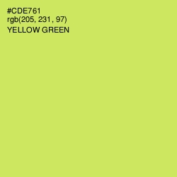 #CDE761 - Yellow Green Color Image