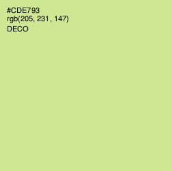 #CDE793 - Deco Color Image