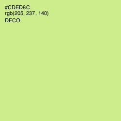 #CDED8C - Deco Color Image