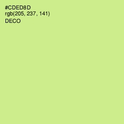 #CDED8D - Deco Color Image