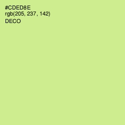 #CDED8E - Deco Color Image