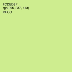 #CDED8F - Deco Color Image