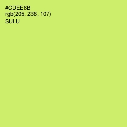 #CDEE6B - Sulu Color Image