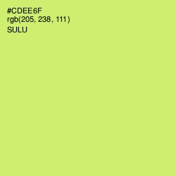 #CDEE6F - Sulu Color Image