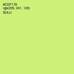 #CDF178 - Sulu Color Image