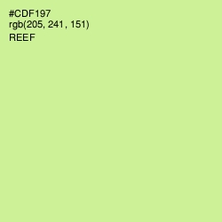 #CDF197 - Reef Color Image