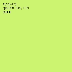 #CDF470 - Sulu Color Image