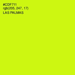 #CDF711 - Las Palmas Color Image