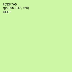 #CDF7A5 - Reef Color Image