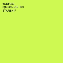 #CDF952 - Starship Color Image