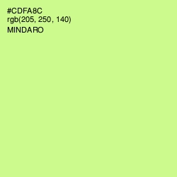 #CDFA8C - Mindaro Color Image