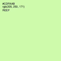 #CDFAAB - Reef Color Image