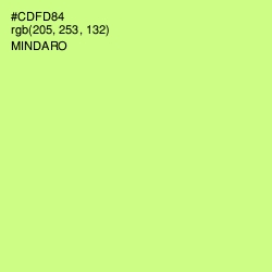 #CDFD84 - Mindaro Color Image