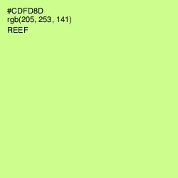 #CDFD8D - Reef Color Image