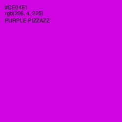 #CE04E1 - Purple Pizzazz Color Image