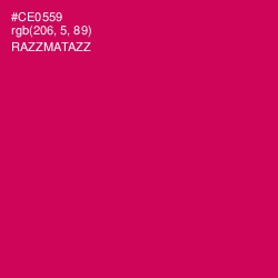 #CE0559 - Razzmatazz Color Image
