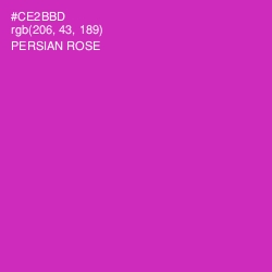 #CE2BBD - Persian Rose Color Image