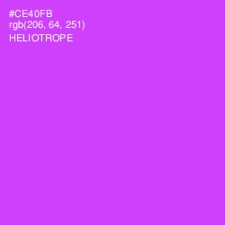 #CE40FB - Heliotrope Color Image