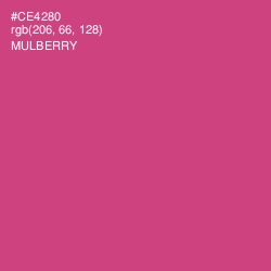 #CE4280 - Mulberry Color Image