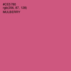 #CE5780 - Mulberry Color Image