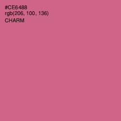 #CE6488 - Charm Color Image