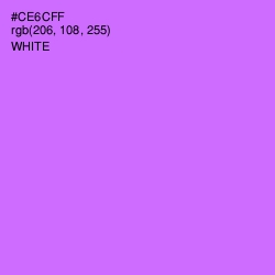 #CE6CFF - Heliotrope Color Image