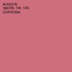 #CE6D7B - Contessa Color Image