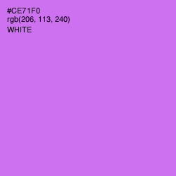 #CE71F0 - Heliotrope Color Image