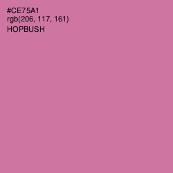 #CE75A1 - Hopbush Color Image