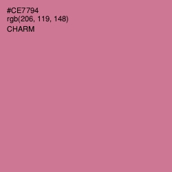 #CE7794 - Charm Color Image