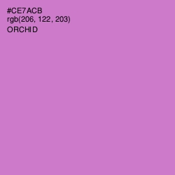 #CE7ACB - Orchid Color Image