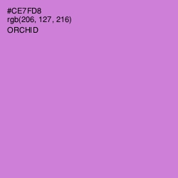#CE7FD8 - Orchid Color Image