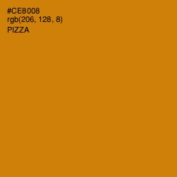 #CE8008 - Pizza Color Image