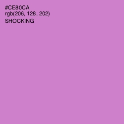 #CE80CA - Shocking Color Image