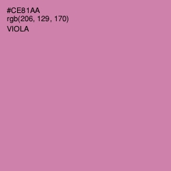 #CE81AA - Viola Color Image