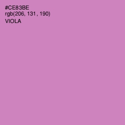 #CE83BE - Viola Color Image